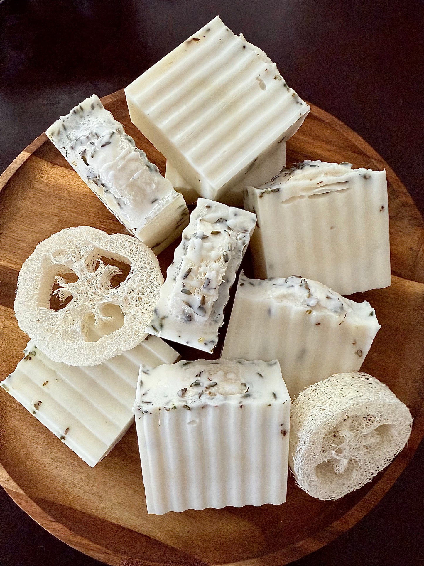 Lavender Loofa Tallow + Shea Soap